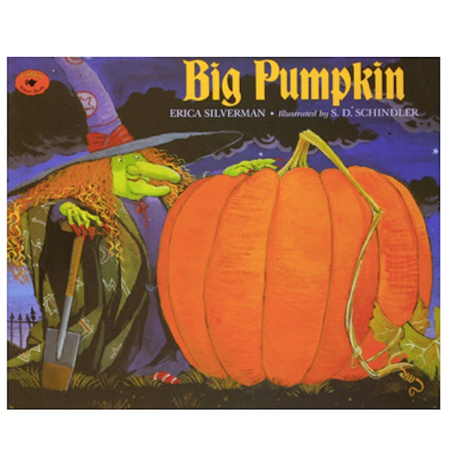 Big Pumpkin is a halloween book for kids about spooky characters working together. 