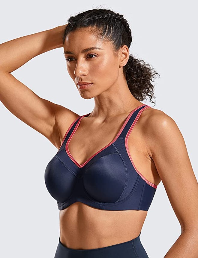 SYROKAN Full Support Underwire Sports Bra