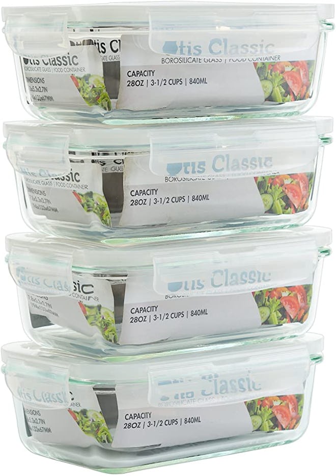 Otis Classic Glass Food Storage Containers (4-Pack)