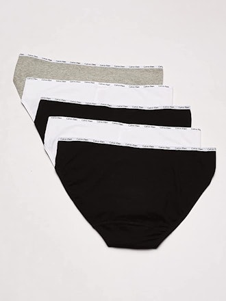Calvin Klein Cotton Stretch Logo Bikini Panty (5-Pack)