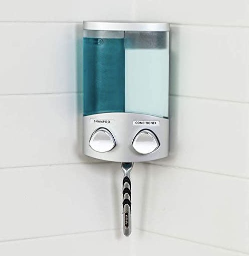 Better Living 2-Chamber Shampoo &amp; Body Wash Dispenser