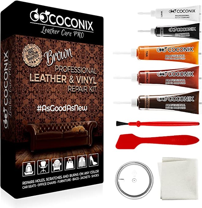 COCONIX Brown Leather and Vinyl Repair Kit