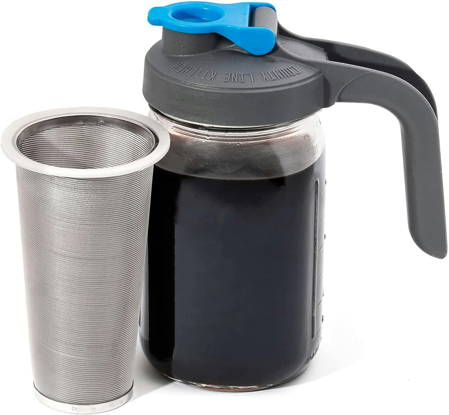 County Line Kitchen Cold Brew Mason Jar