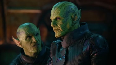 Talos and a fellow Skrull in Captain Marvel (2019).