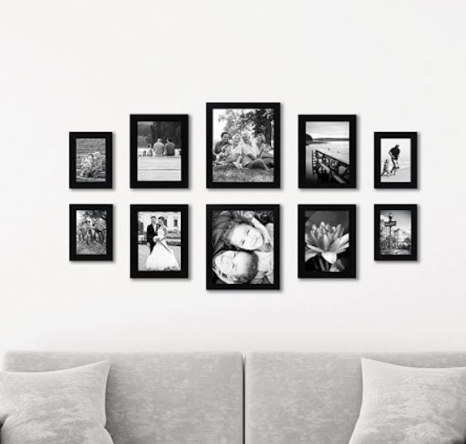 Americanflat Black Picture Frame Set (10-Pieces)