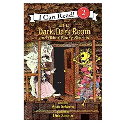 In a Dark, Dark Room and Other Scary Stories is a halloween book for kids just getting into scary st...