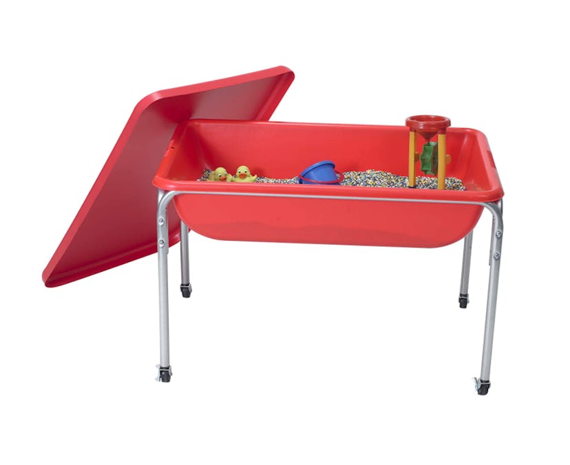 Children's Factory Large Sensory Table  With Lid