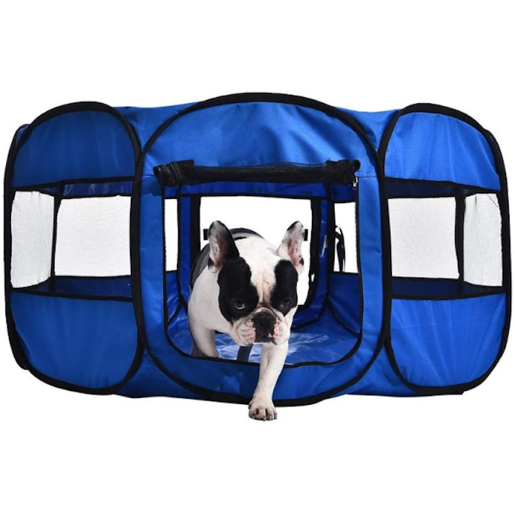 AmazonBasics Portable Soft Pet Playpen