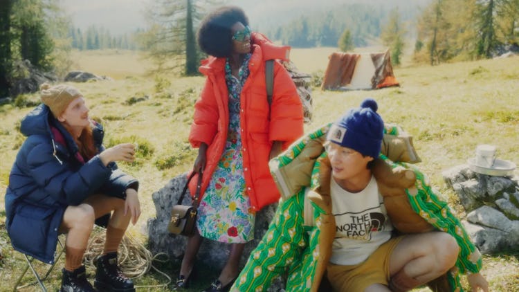 Gucci x The North Face camping collection