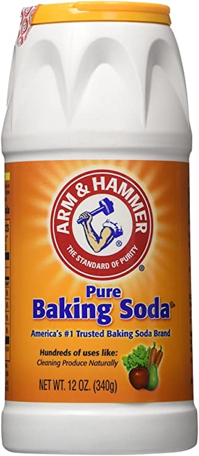 Baking soda is helpful with all sorts of cleaning needs, including removing funky smells from wooden...