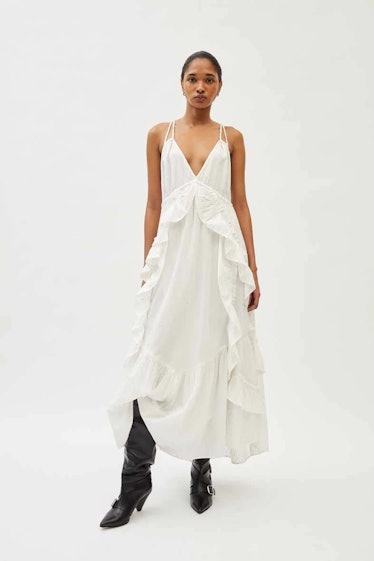 MARIA CHER. white maxi dress