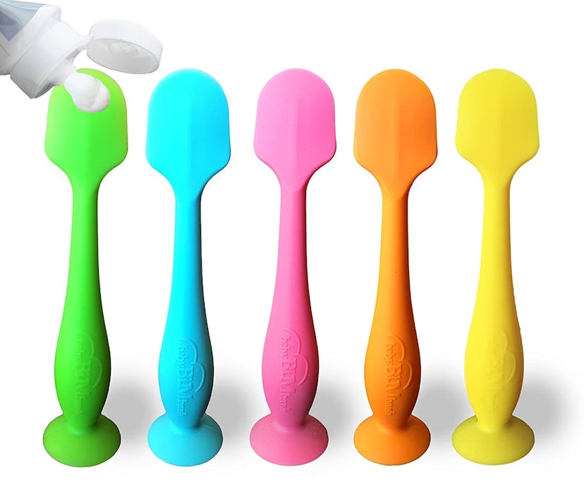 Spatula-Style Diaper Cream Applicator Brush