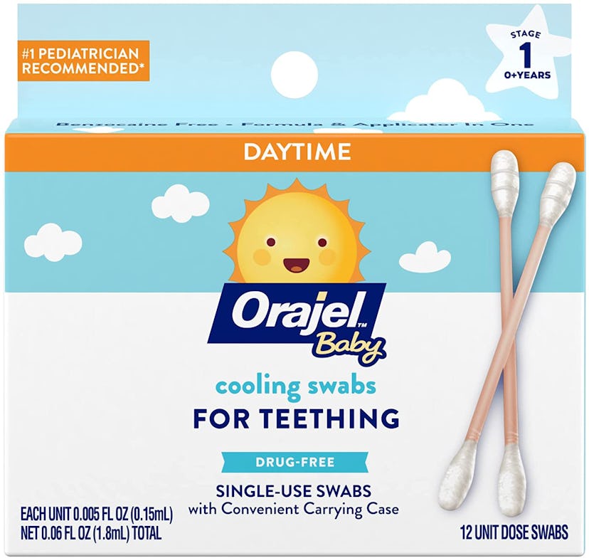 Pain Relief Teething Swabs For Babies