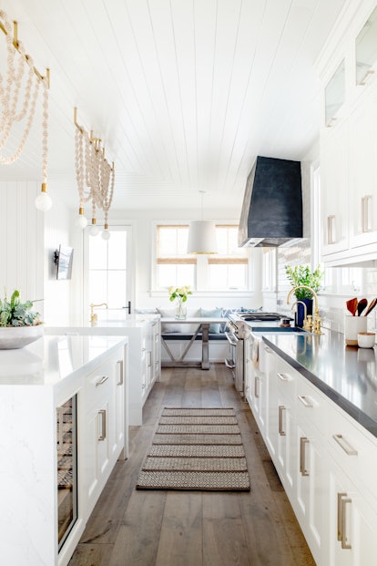 This galley kitchen idea is proof you should try an all-white space