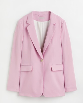 an H&M blazer, available in a wide size range