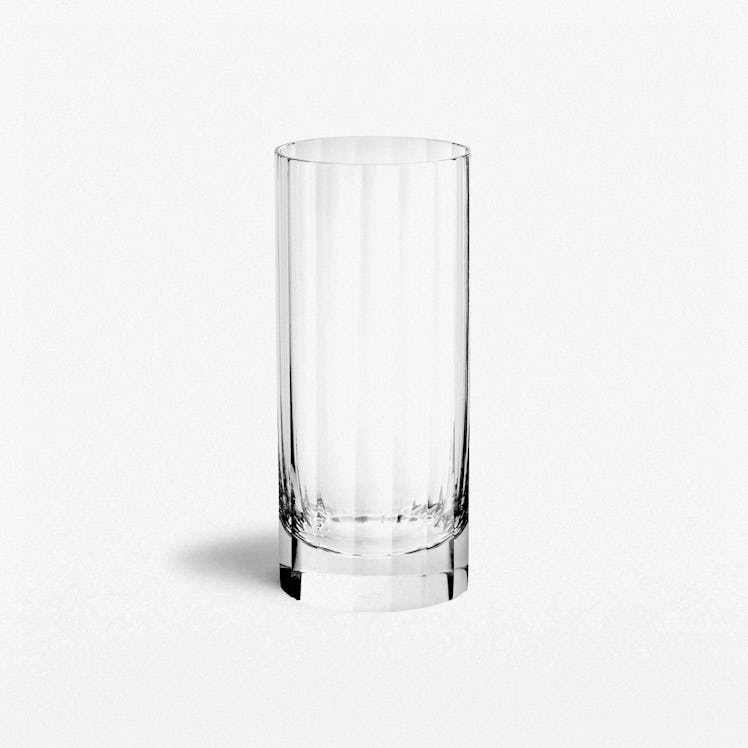 Fluted Highball Glass