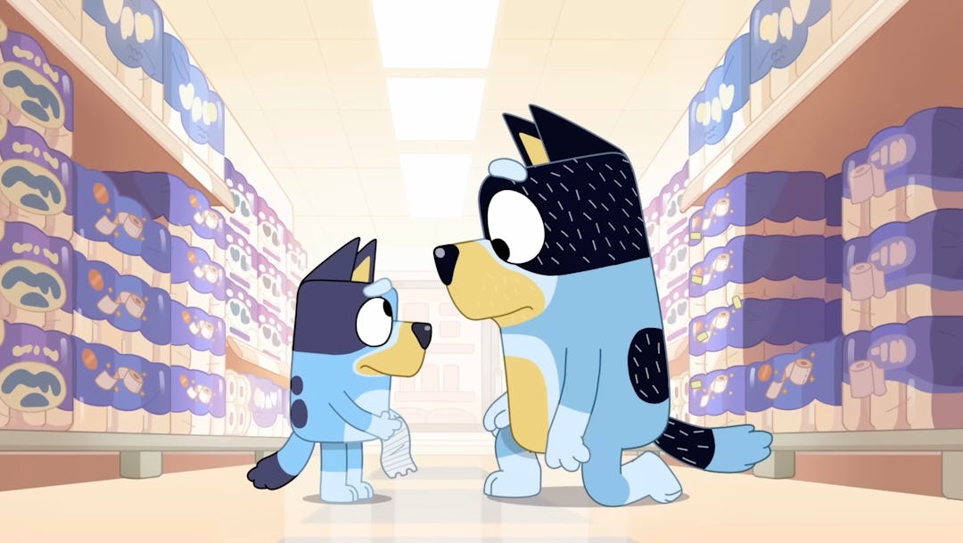 Exclusive Bluey Fathers Day Clip Features Bandit At His Best