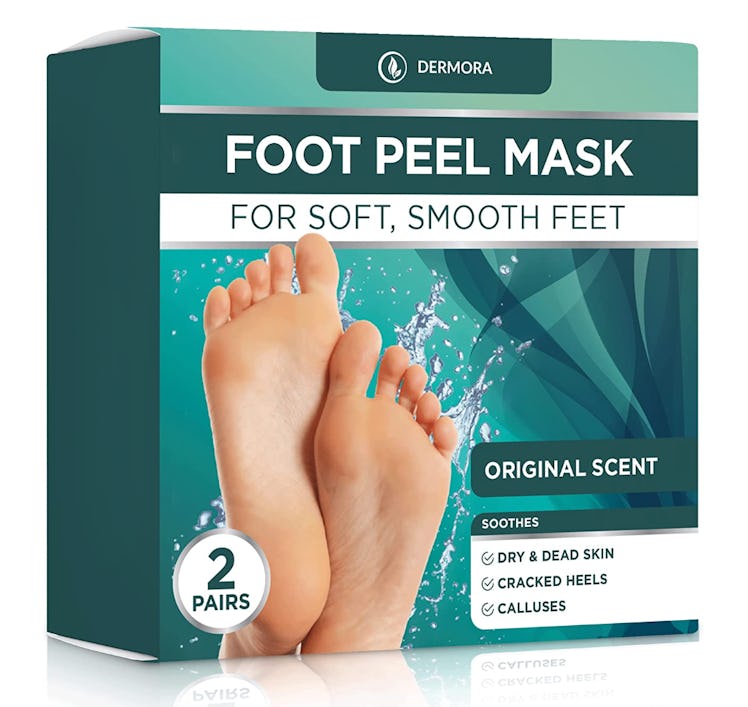 DERMORA Foot Peel Masks (2 Pairs)