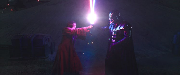 Ben versus Darth Vader in Obi-Wan Kenobi.