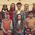 The school from the "Kiwi" music video is a Harry Styles music video filming location in the  UK.