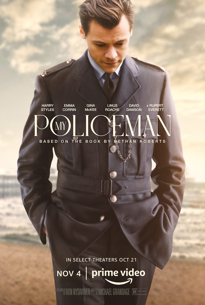 Harry Styles leads the 'My Policeman' cast. Photo via Amazon Studios