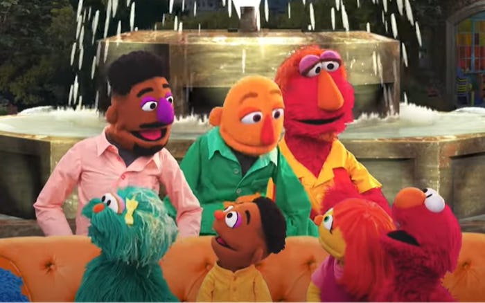 Sesame Street x Father's Day F.R.I.E.N.D.S Parody on YouTube.