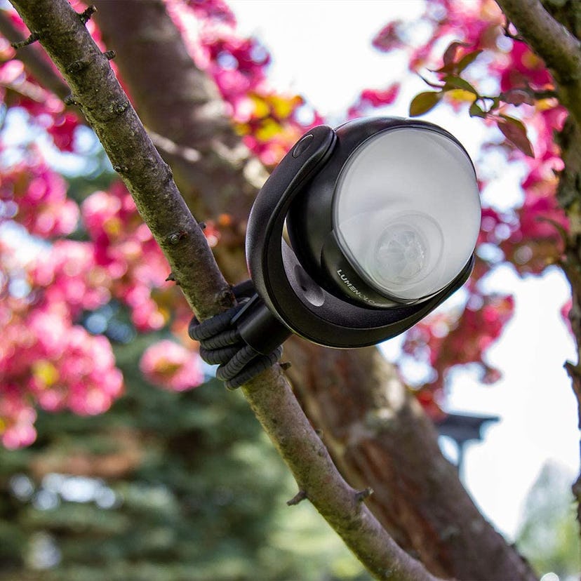 A portable motion sensor light allows you to move the illumination to where you need it most.