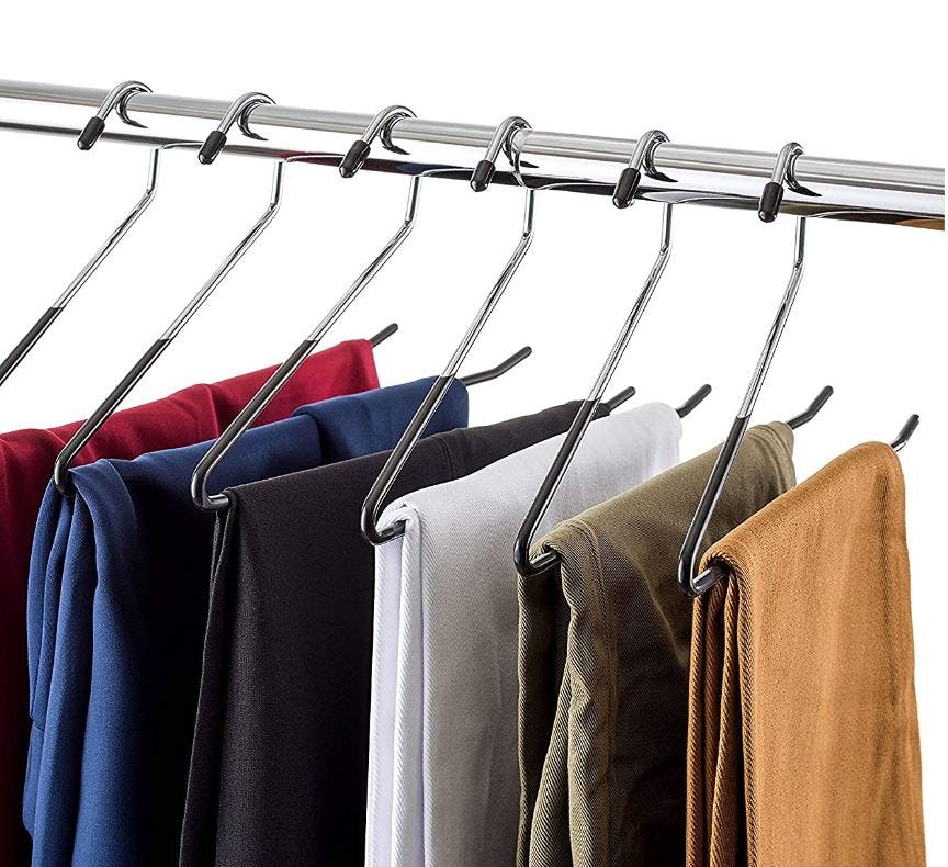 ZOBER Pants Hangers (40-Pack)
