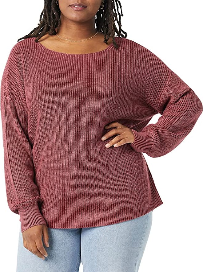 Goodthreads Ribbed Boatneck Sweater