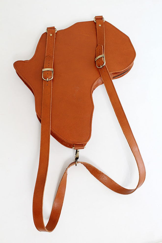 Orijin Culture brown Africa bag / backpack