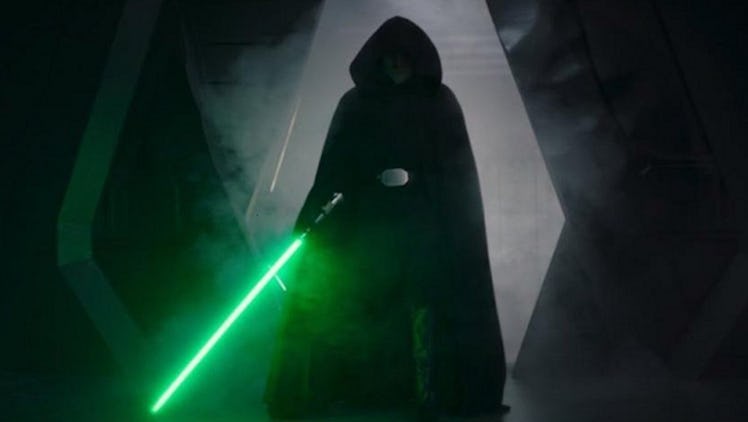 Luke Skywalker's appearance in 'The Mandalorian' Season 2 was a big deal. But what about how he soun...