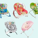 Five rockers and gliders by Fisher-Price which have been recalled over the years  Fisher-Price / CPS...