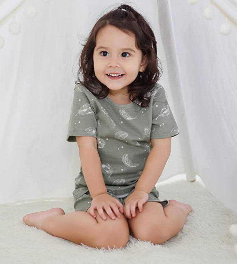 Organic Cotton Short Sleeve Pajama Set