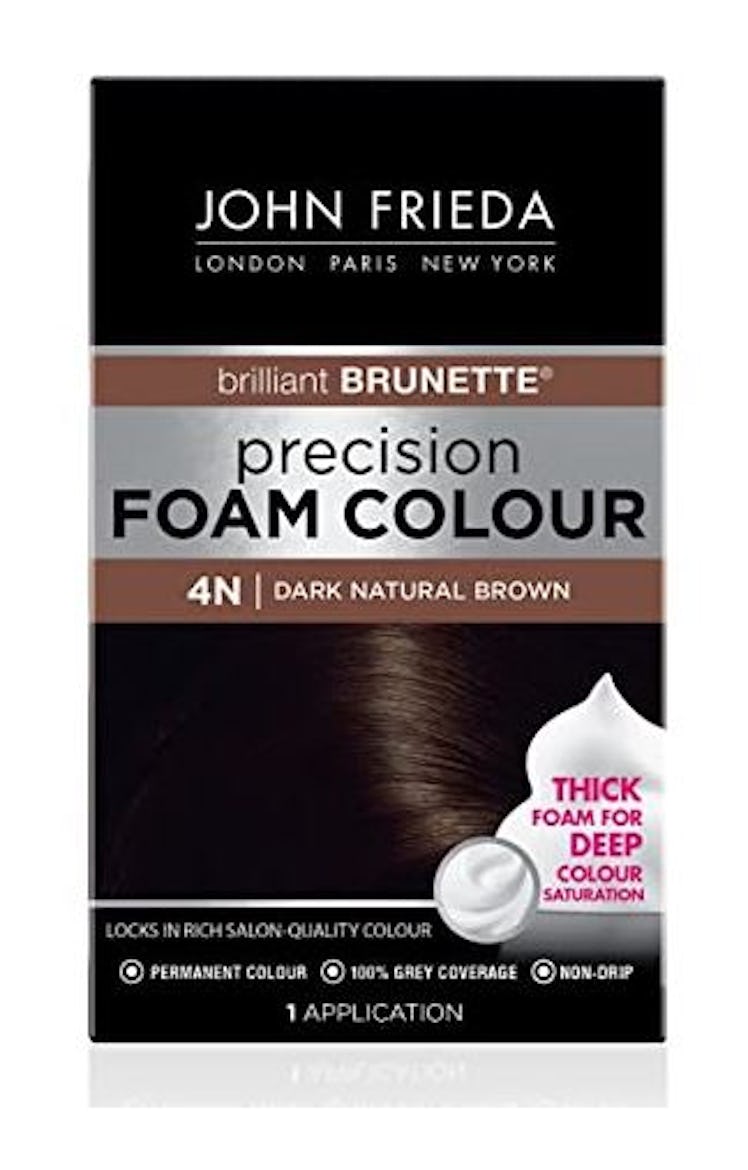 foam box dye to cover highlights