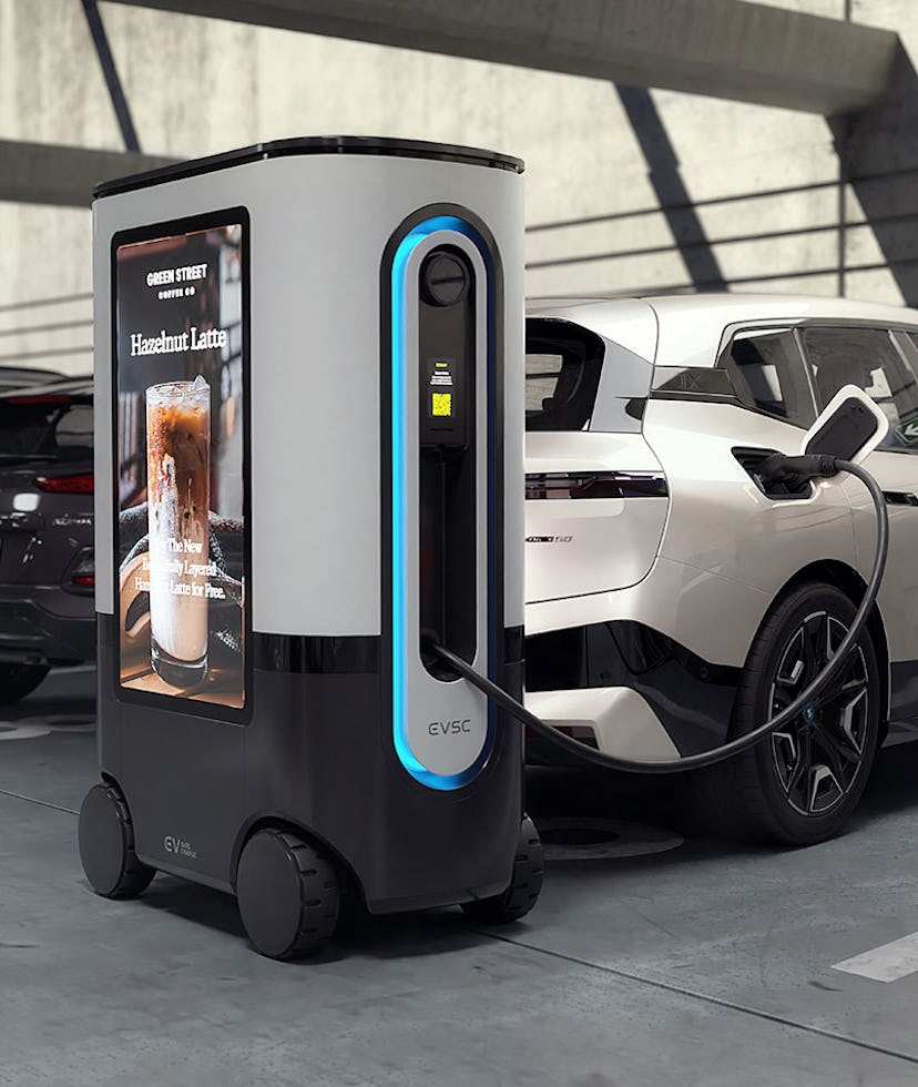 ZiGGY electric vehicle charging robot