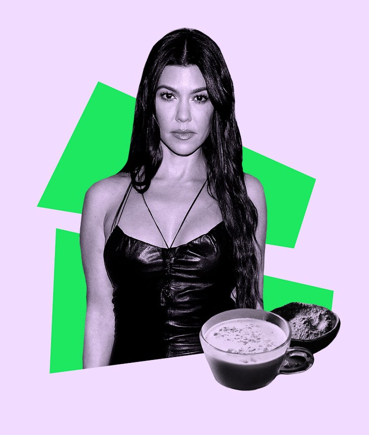 A review of Kourtney Kardashian's matcha latte