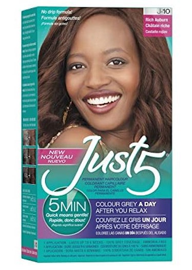 Just 5 box dye to cover highlights