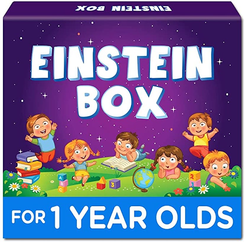 Einstein Box Educational Board Books and Pretend Play Gift Pack