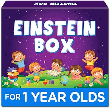 Einstein Box Educational Board Books and Pretend Play Gift Pack