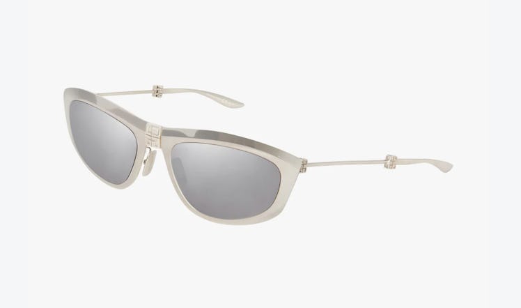 G Tri-fold unisex sunglasses in metal