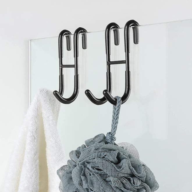 Simtive Shower Door Hooks (2-Pack)