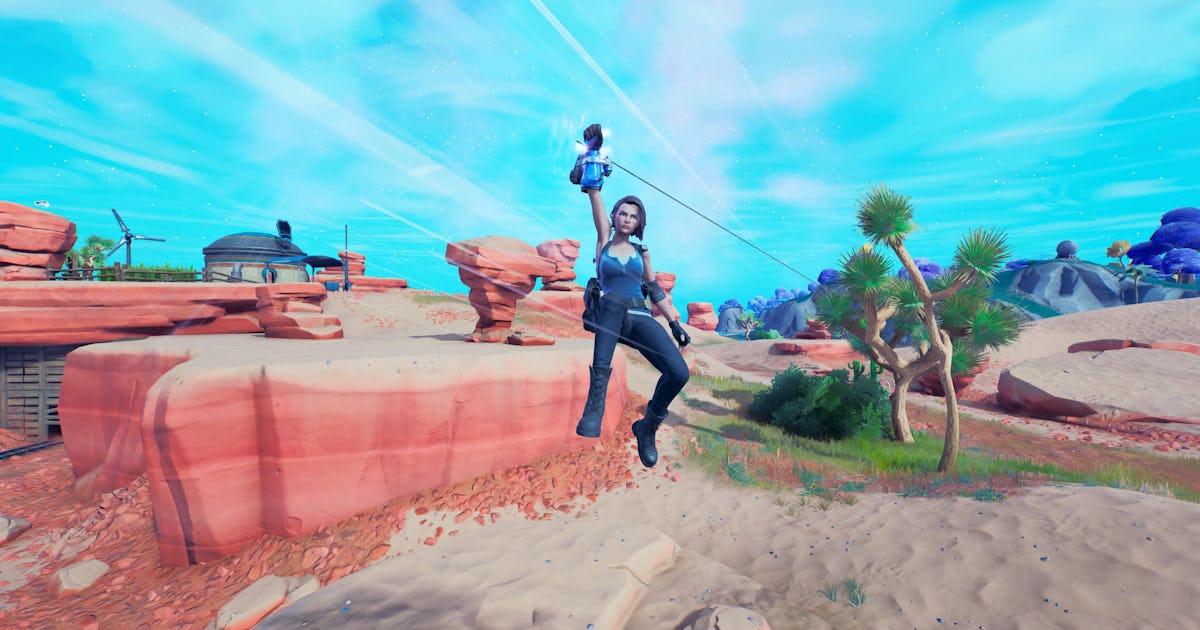 'Fortnite' Grapple Glove location, map, and how to use the new item