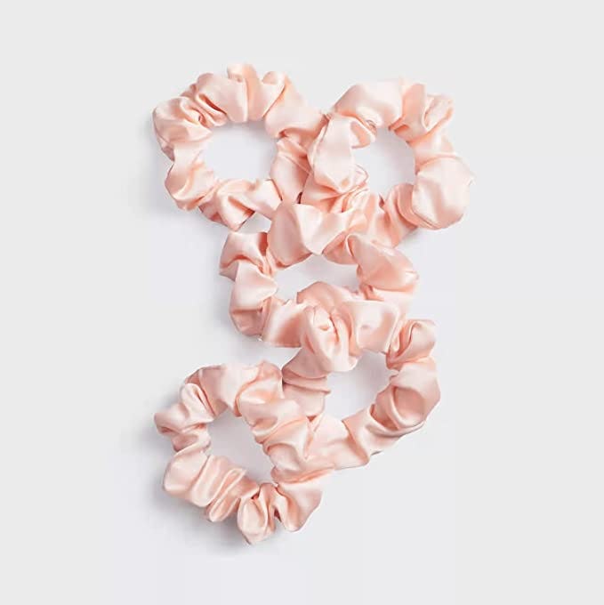 Kitsch Satin Scrunchies (5-Pack)