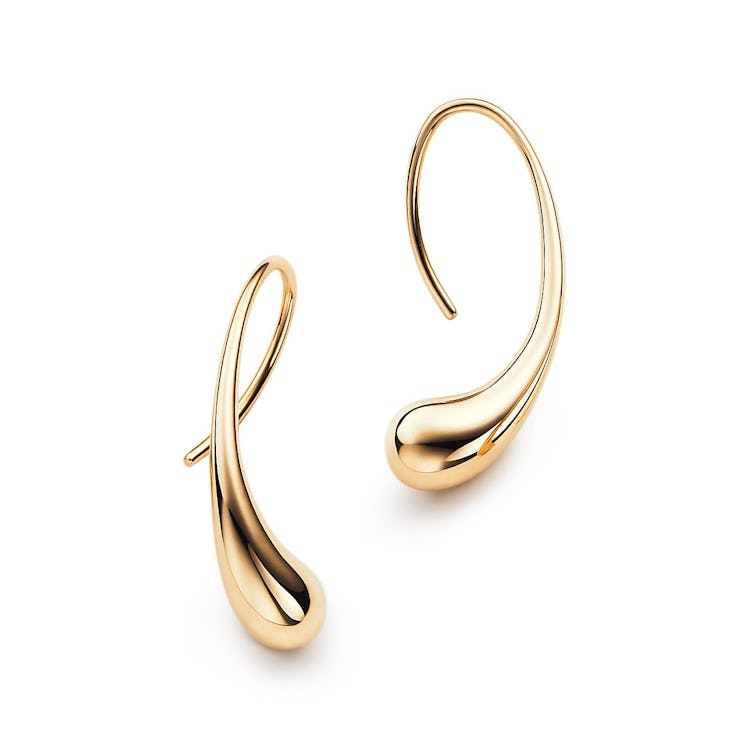 Tiffany & Co. Elsa Peretti gold Teardrop Earrings