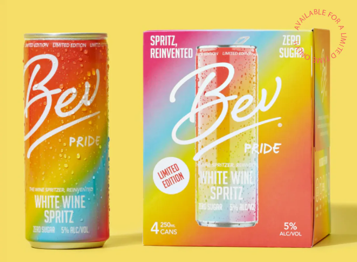 Bev’s Pride 2022 Flavor Is A Spritz That Gives Back