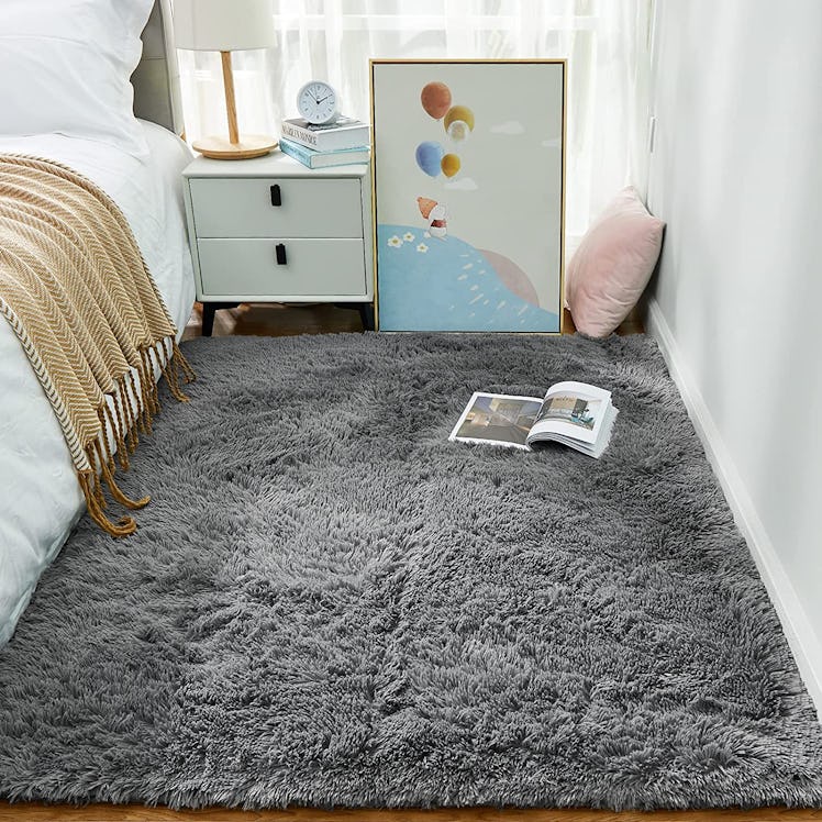  Ophanie Fluffy Area Rug