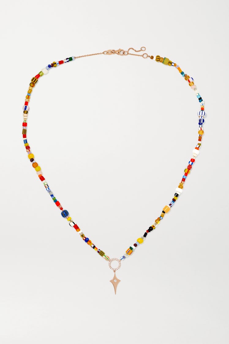 Diane Kordas beaded necklace