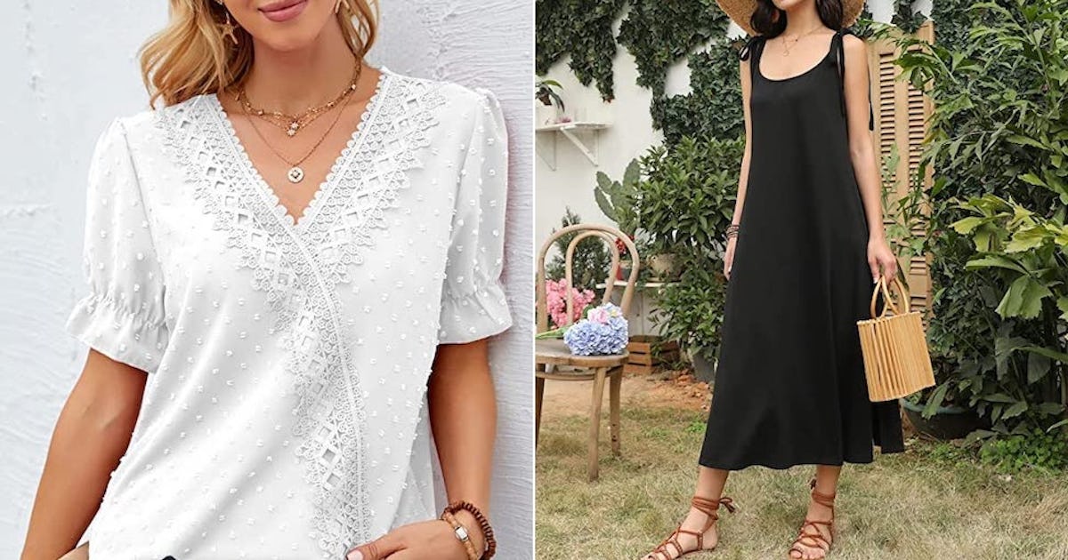 Amazon Is Selling A Ton Of These Comfy Clothes That Reviewers Say Make Them Feel So Pretty - Bustle