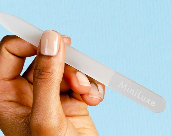 MiniLuxe Glass Nail File for summer soles