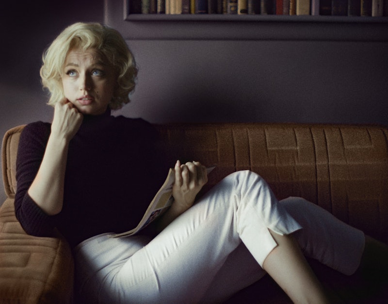 Ana de Armas' Marilyn Monroe movie, 'Blonde,' is almost here. Photo via Netflix